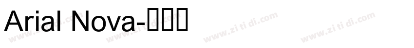 Arial Nova字体转换